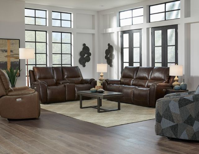 Southern Motion™ Customizable Westchester Power Reclining Loveseat with Headrest, Console, Hidden Cupholders, Next Level and Wireless Charging-1