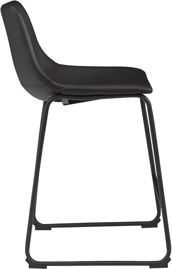Signature Design by Ashley® Centiar Black Counter Stool-3