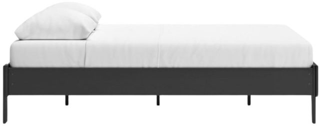 Signature Design by Ashley® Socalle Matte Black Queen Platform Bed-3
