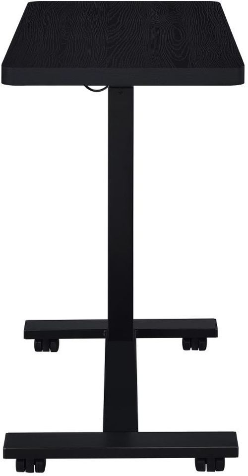 Coaster® Westpark Black Pneumatic Adjustable Side Table with Black Metal Base -4