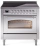Ilve® Nostalgie II Series 36" Stainless Steel Pro Style Induction Range-0