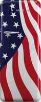 Smeg 50's Retro Style 9.9 Cu. Ft. American Flag Compact Refrigerator-0