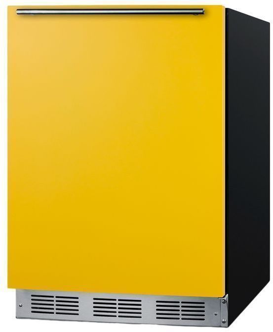 Summit® 5.1 Cu. Ft. Saffron Gold Under The Counter Refrigerator -1