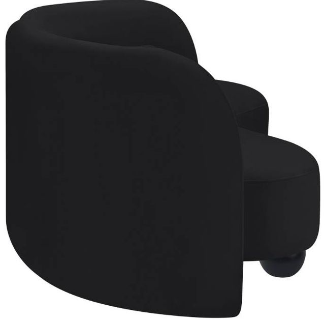 Meridian Furniture Daphne Black Velvet Sofa-3