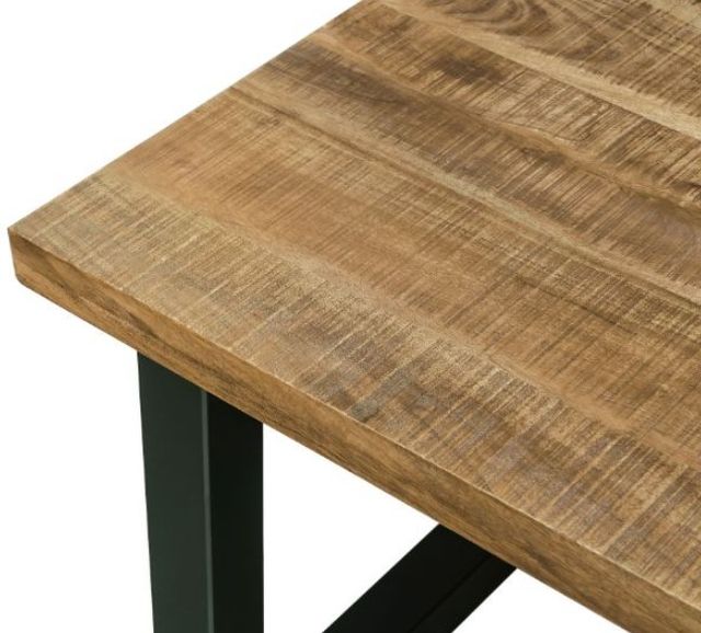 Jaipur Furniture Induse Black/Brown 63" Dining Table-1