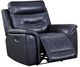 Leather Italia™ Georgetowne Bullard Gray Power Recliner-0