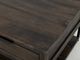International Furniture Direct Dark Mita Stained Dark Cocktail Table-4