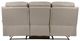 Homelegance® Hancock Latte Leather Double Manual Reclining Sofa-3