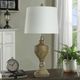 Stylecraft Gambell/White Table Lamp -1