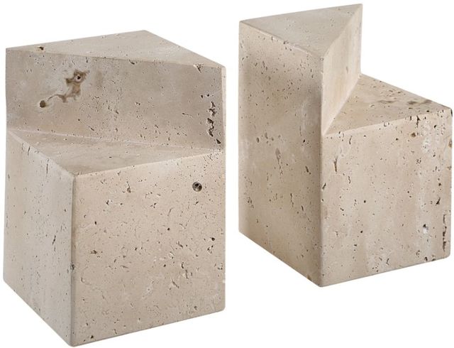 Renwil® Attle 2-Piece Natural Bookend Set-0