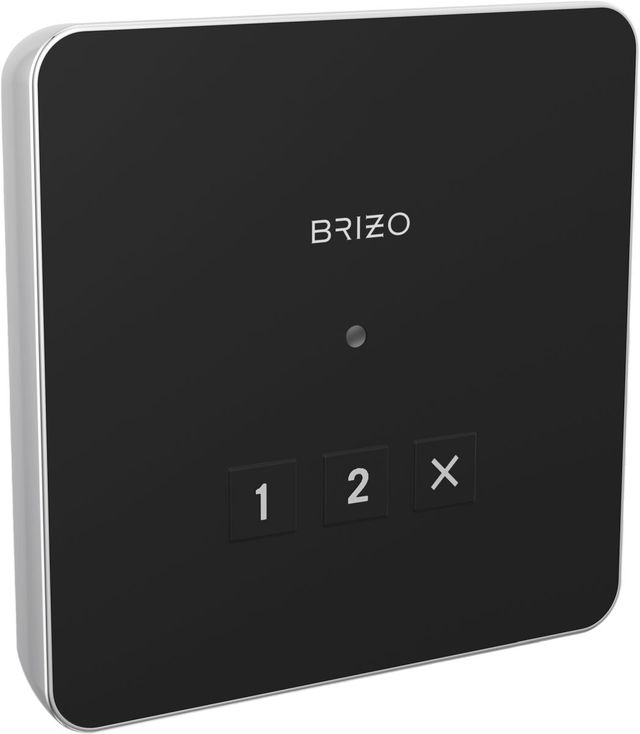 Brizo Mystix™ Lumicoat® Polished Chrome Elemental Square Exterior Control-0