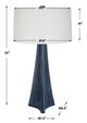 Uttermost® Teramo Blue Ombre Table Lamp-3