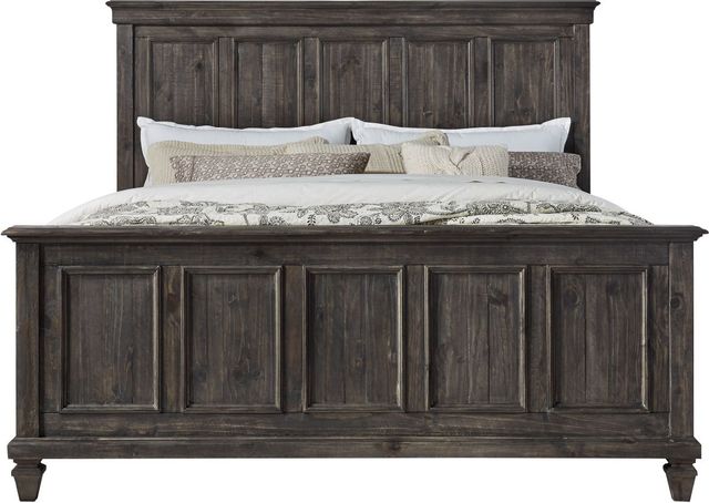 Magnussen Home® Calistoga 3-Piece Weathered Charcoal King Panel Bedroom Set-3