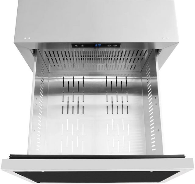 ZLINE Touchstone 4.6 Cu. Ft. Panel Ready Outdoor-Rated Refrigerator Drawers-7