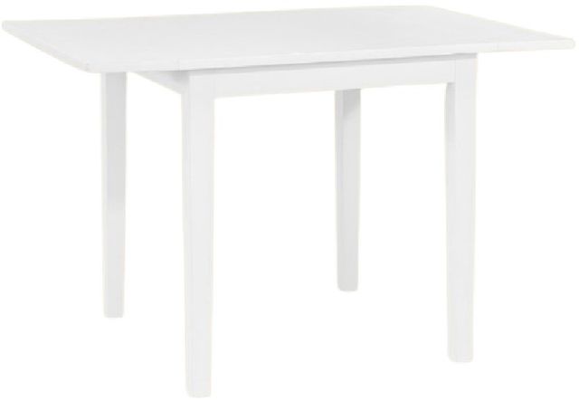 Winners Only® Bay City White Leg Table-0
