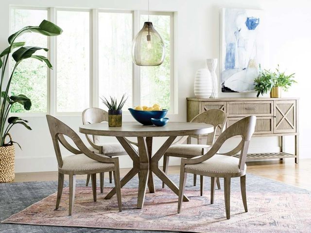 American Drew® West Fork Newport Beige/Taupe Host Chair-1