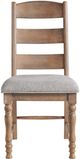 Intercon Highland Gray/Rustic Sandwash Ladder Chair-1