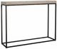 Sunny Designs™ Jax Brown Medium Console Table with Black Base-0