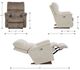 La-Z-Boy® Brooks Sugar Power Rocking Recliner with Headrest-2