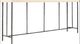 Hooker® Furniture Driftwood Beige Console Table with Gray Base-0