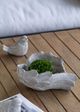 A & B Home Whitewash Large Skye Heart-Winged Decorative Bowl-1