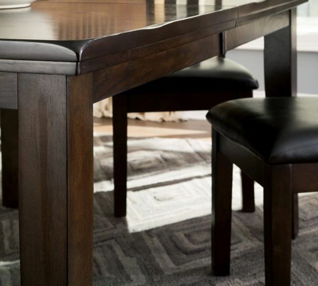 Signature Design by Ashley® Haddigan Dark Brown Dining Table-1
