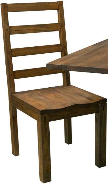 A-America® Anacortes Salvage Mahogany Shasta Dining Side Chair-0