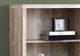 Monarch Specialties Inc. 48" Taupe Reclaimed Wood Look Bookcase-3