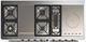 Ilve® Majestic III 60" Burgundy Pro Style Dual Fuel Liquid Propane Range with French Top and Burnished Trim-3