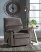 Signature Design by Ashley® Nerviano Gray Manual Recliner-4