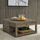 Liberty Furniture Parkland Falls Weathered Taupe Square Lift Top Cocktail Table-1