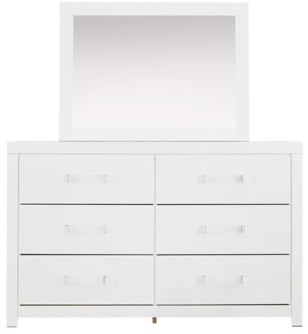 Signature Design by Ashley® Raechalla White Dresser and Mirror-2