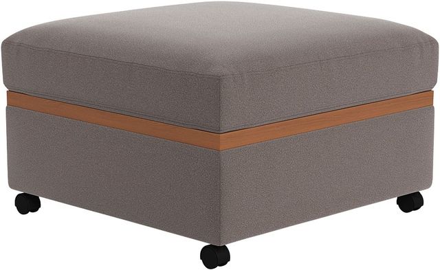 Palliser® Furniture Customizable Lotus Swivel Top Cocktail Ottoman-0