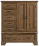 Intercon Forge Weathered Chestnut Gentleman's Chest-2