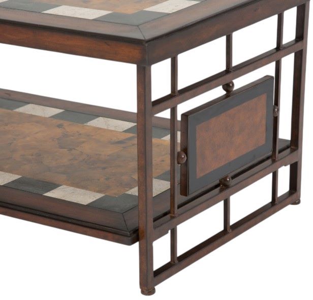Michael Amini® Sao Paulo Brown Cocktail Table-2