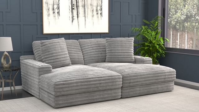 Jackson Furniture Comfrey 2-Piece Moonstruck Double Wide Chaise Sectional-5