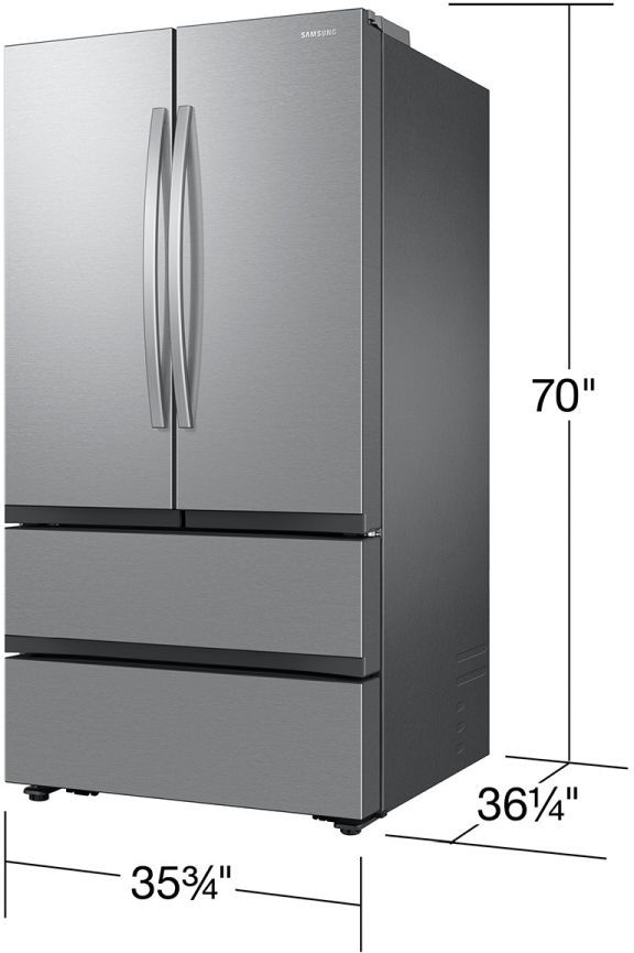 Samsung 36 in. 31.0 Cu. Ft. Fingerprint Resistant Stainless Steel French Door Refrigerator-2
