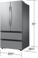 Samsung 36 in. 31.0 Cu. Ft. Fingerprint Resistant Stainless Steel French Door Refrigerator-2