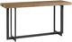 Intercon Eden Rustic Dune Sofa Bar Table with Black Base-0