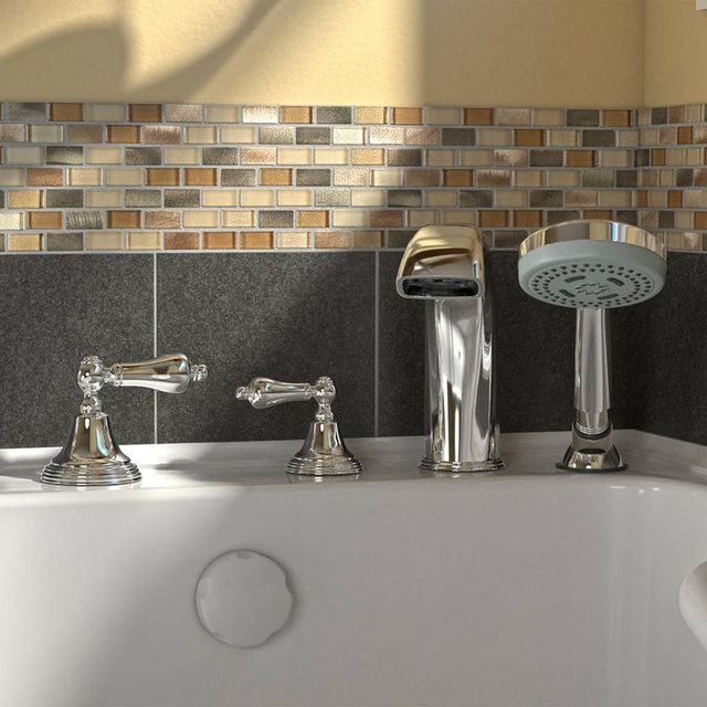 American Standard Premium Series White Alcove Walk-In Combination Bathtub-4