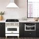 ZLINE 30" Autograph Edition White Matte Wall Mounted Range Hood-5