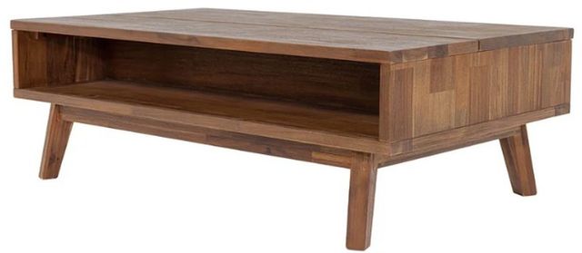 LH Home Gia Warm Pecan Coffee Table-1