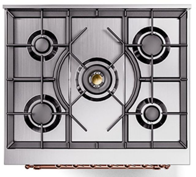 Ilve® Nostalgie II Series 30" Custom RAL Colors Pro Style Dual Fuel Range-2