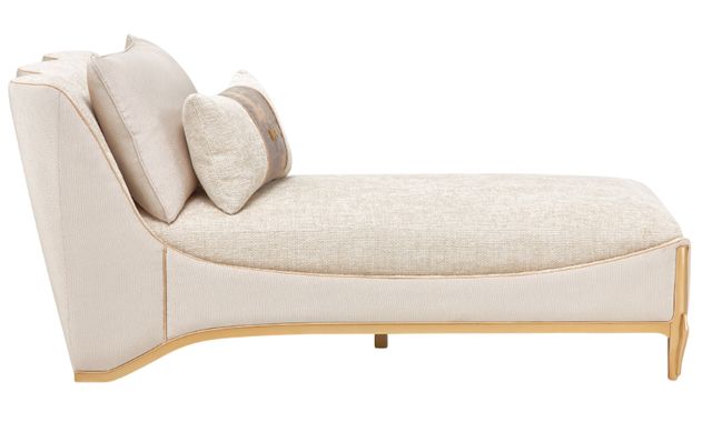 Michael Amini® La Terrazza Cappucino/Light Champagne Chaise-2
