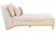 Michael Amini® La Terrazza Cappucino/Light Champagne Chaise-2
