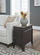Null Furniture Lake Lure Gray Fog Chairside Cabinet-2