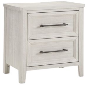 Signature Design by Ashley® Darbonton Dove White Nightstand-0