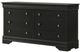American Wholesale Furniture Porter 5-Piece Black Queen Panel Bedroom Set-2