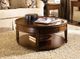 Hammary Sunset Valley Brown Round Cocktail Table-2