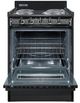 Summit® 24" Black Freestanding Electric Range-1